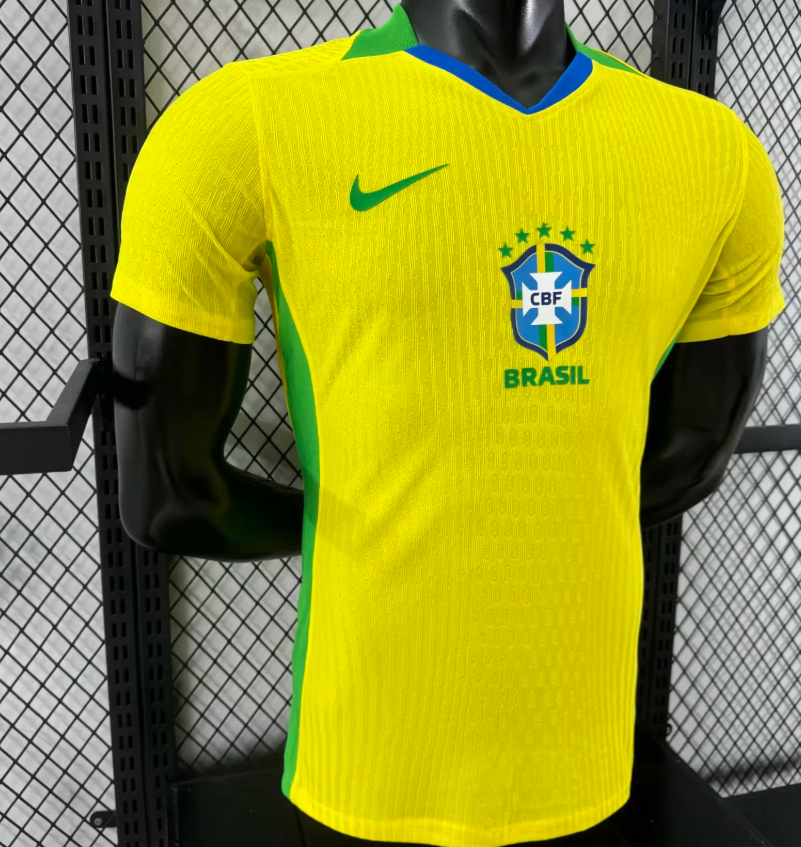 2025/2026 Player Version Brazil Home Football Jersey 1:1 Thai quality