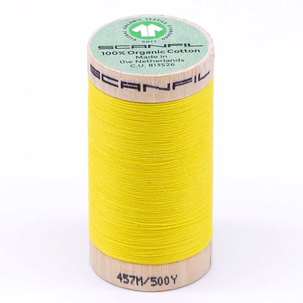 SCANFIL® 50wt Organic Pima Cotton Thread 500 yds - 4803 Illuminating - Joann Fabrics