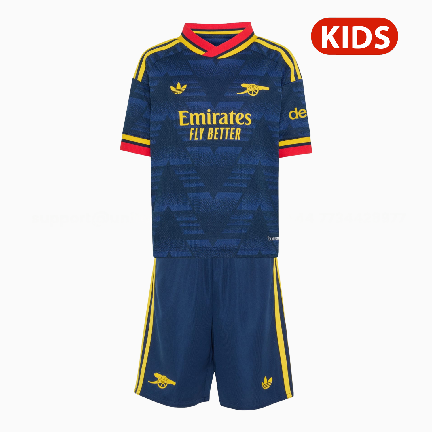Arsenal 26-27 Away Kids Kit - Fans Version - UnitedFutballJersey