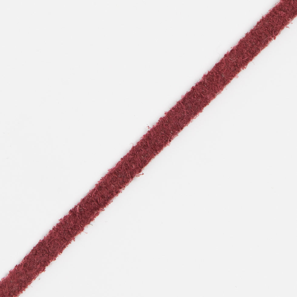 Burnt Red Suede Cord - 3 x 1.5 mm - Joann Fabrics