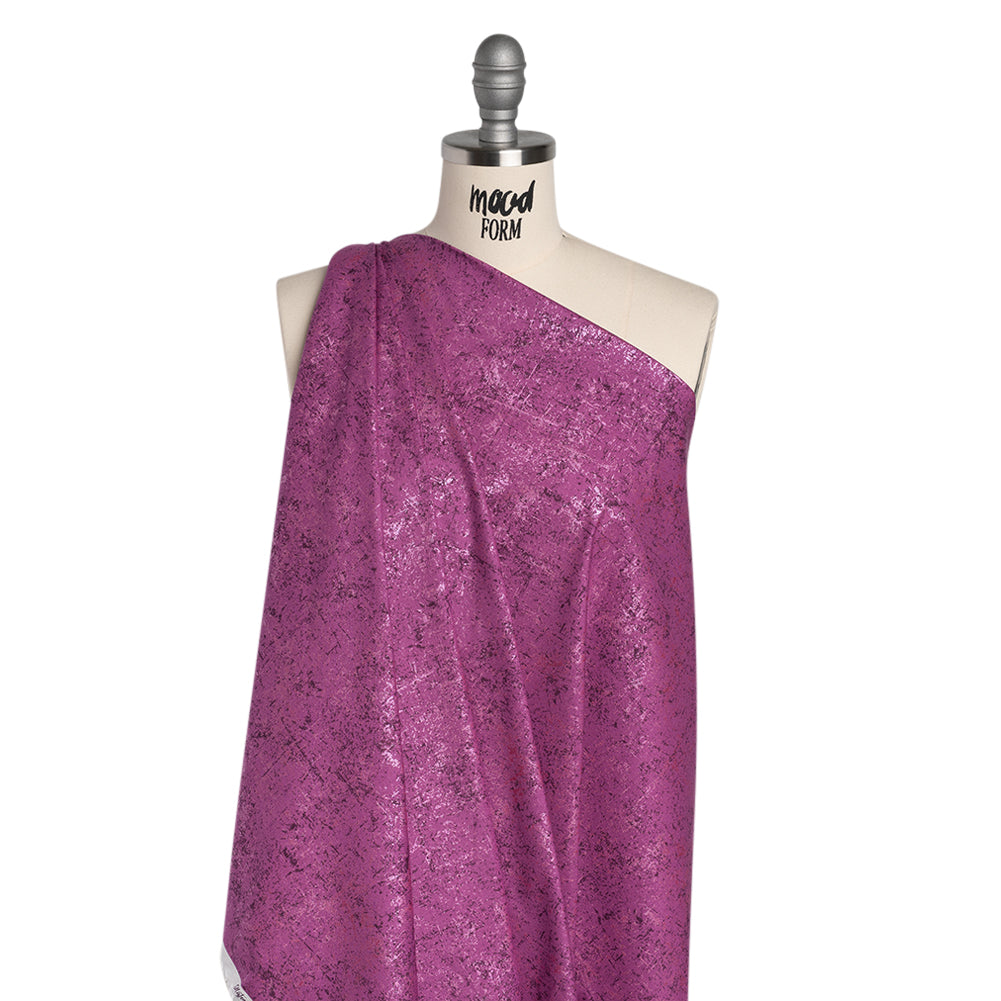 Pearl Finish Quilting Cotton by Patrick Lose for Northcott - Grape Textural Abstract - Glisten Collection - Joann Fabrics