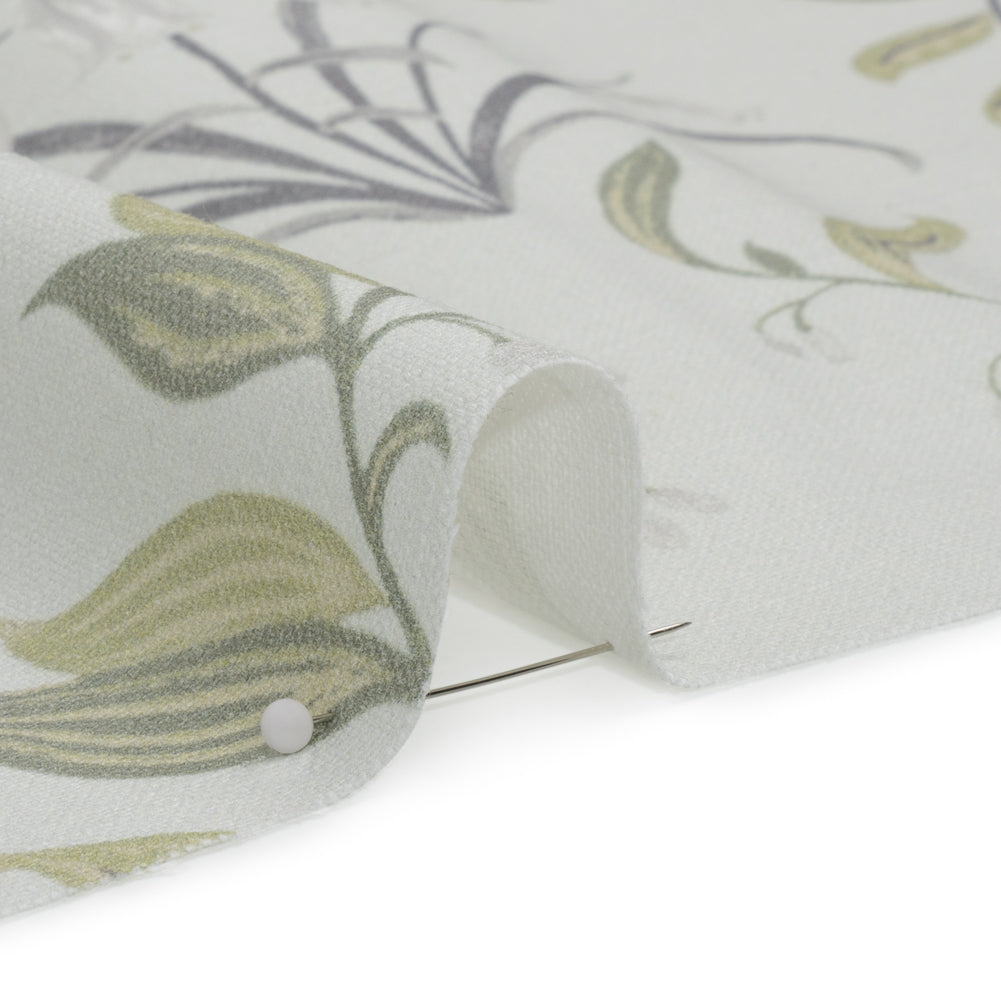 Cotton Canvas Print - Sage Garden Growth - British Imported - Joann Fabrics