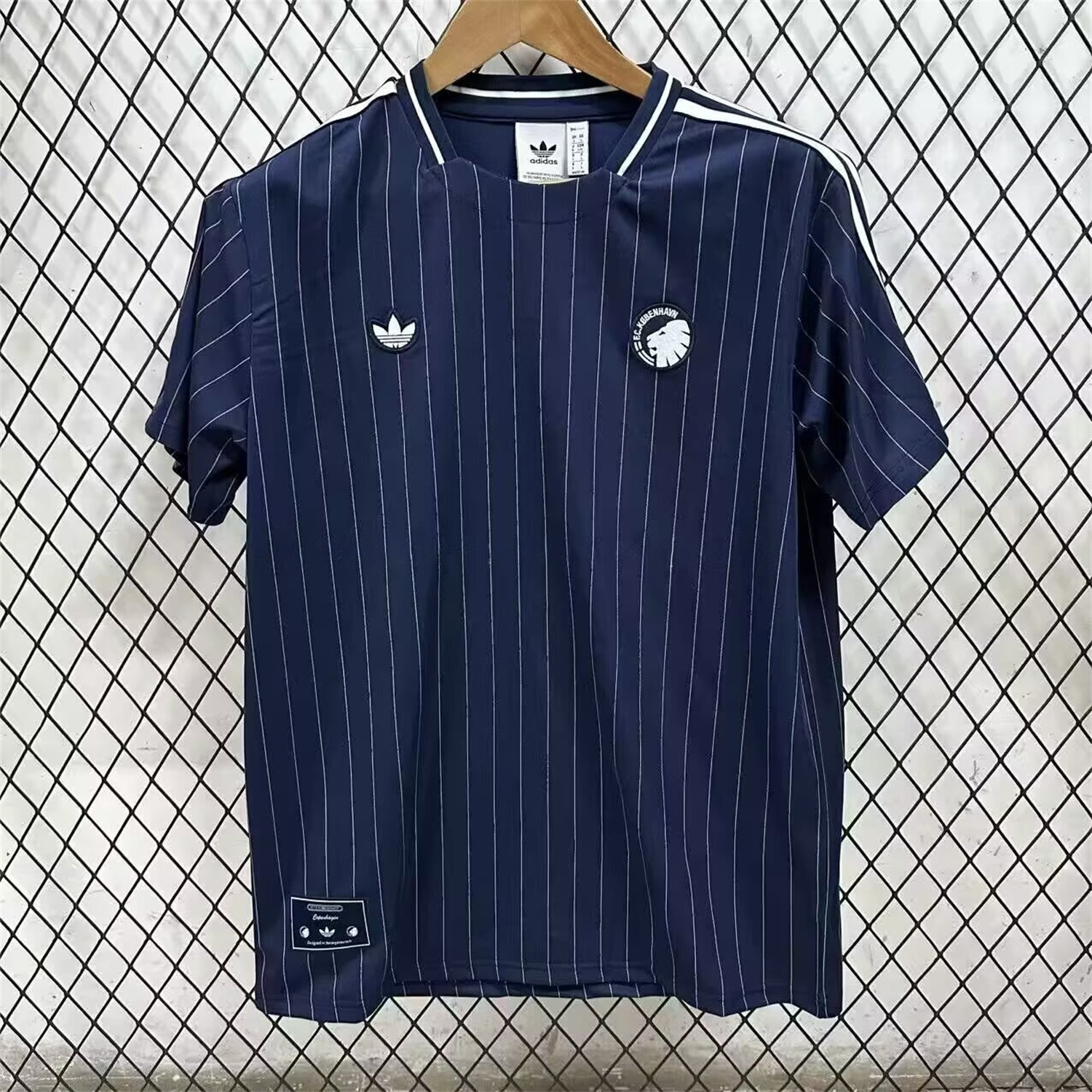 Copenhagen 25-26 Originals Terrace Icon Blue Jersey - Fans Version - UnitedFutballJersey