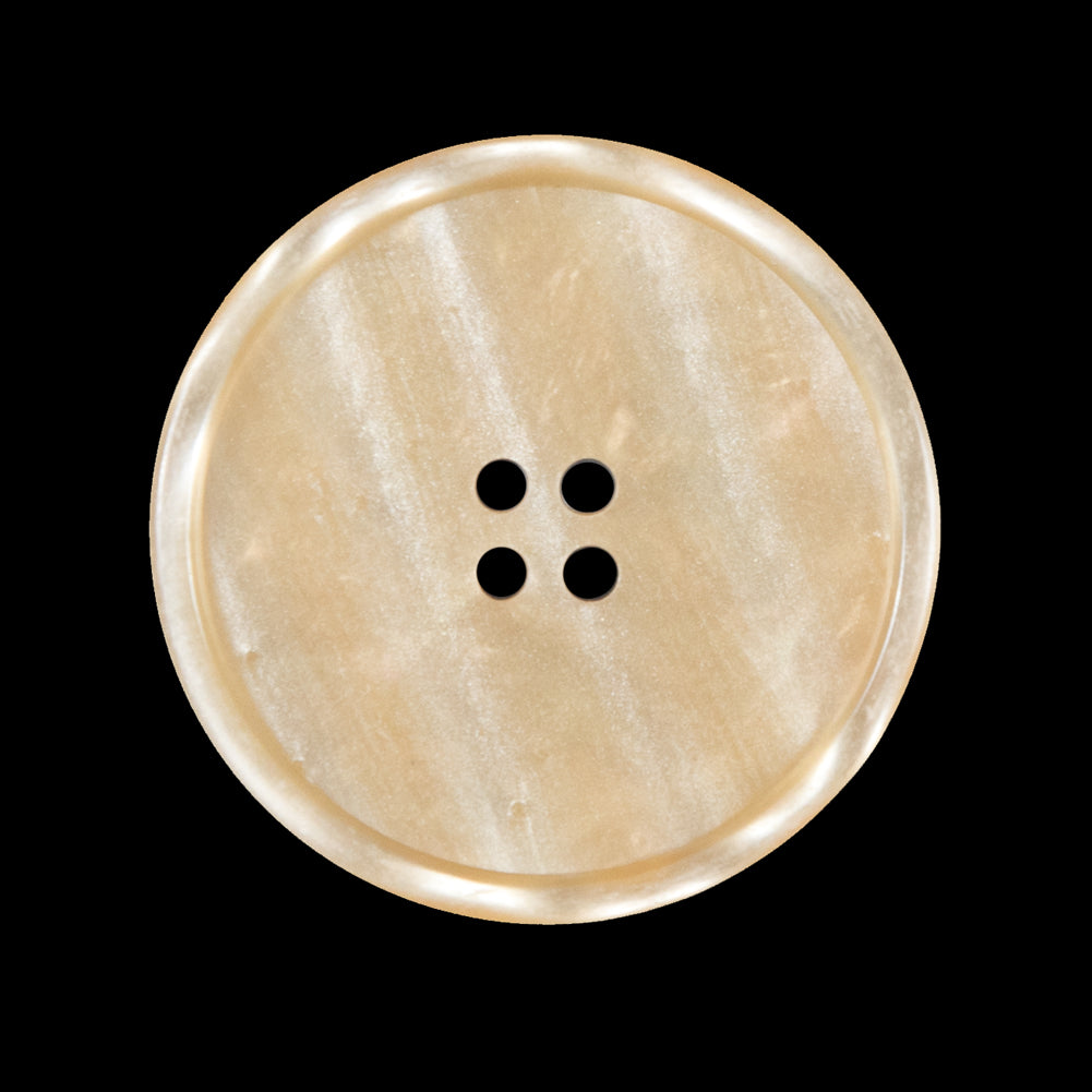 Beige Iridescent 4-Hole Plastic Button - 44L/28mm - Joann Fabrics