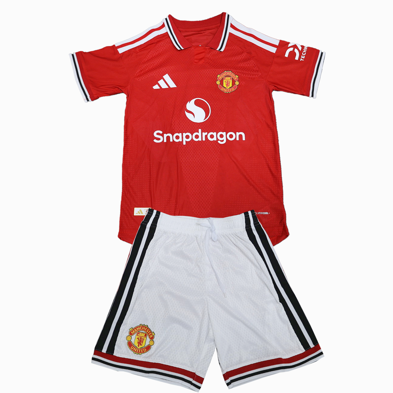 Manchester United 26-27 Home Kids Kit - Player Version - UnitedFutballJersey