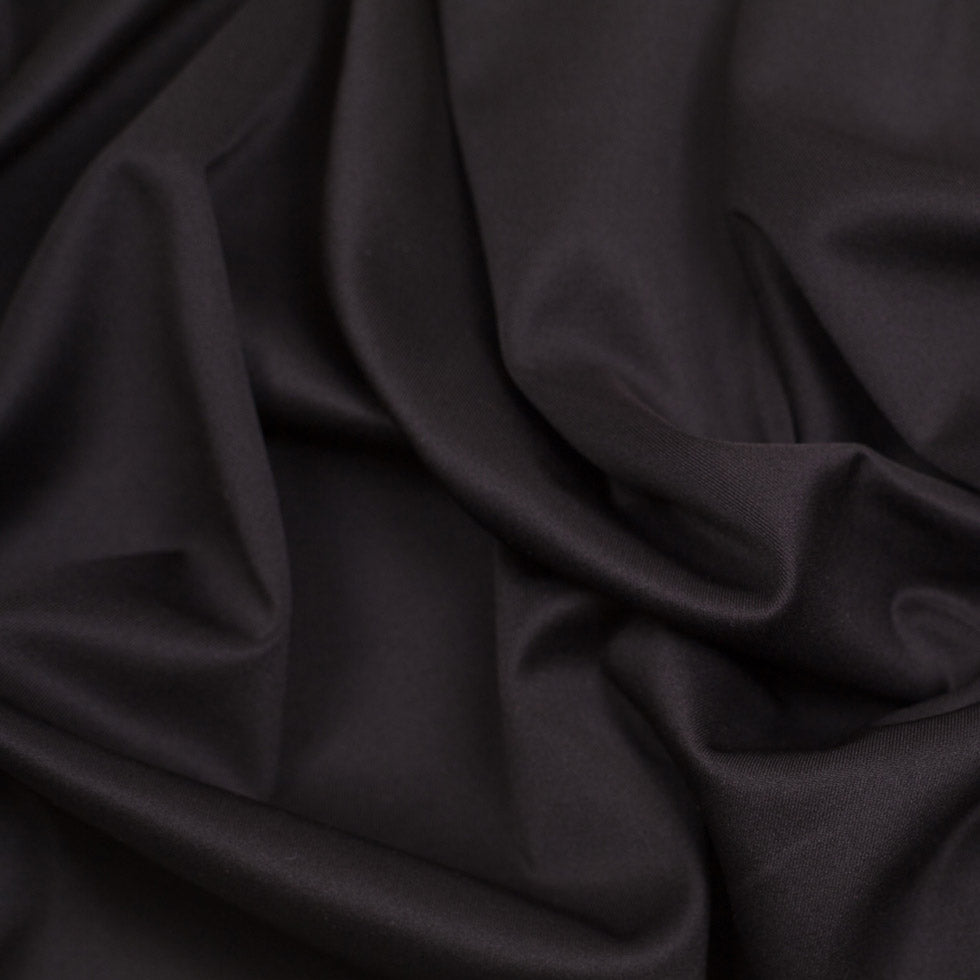 Sleek Black Polyester Ponte Knit - Joann Fabrics