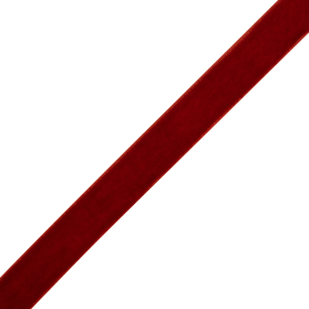 Stretch Velvet Ribbon Trim Made in Italy - 0.625