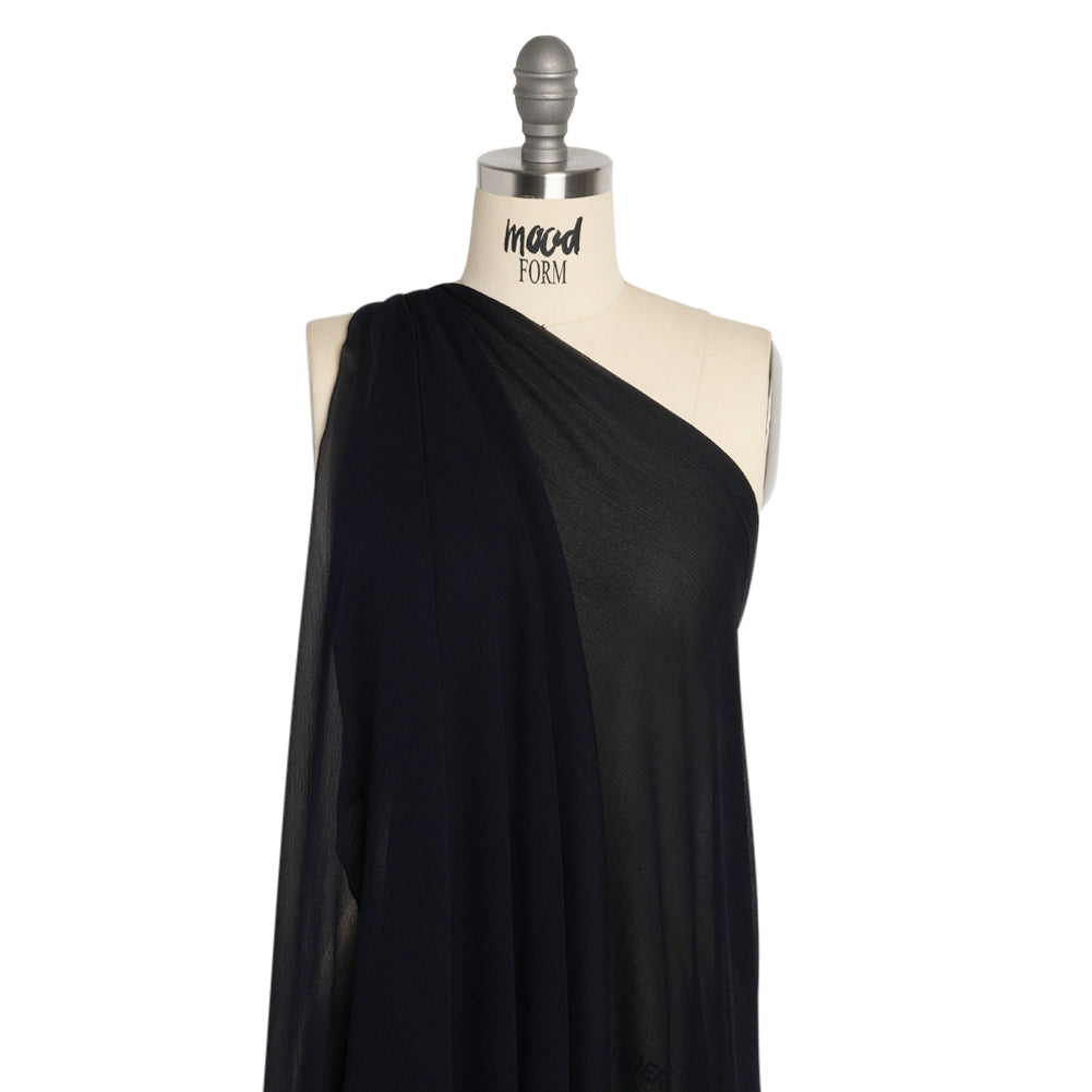 Crinkled Silk Chiffon - Midnight - Premium Collection - Joann Fabrics