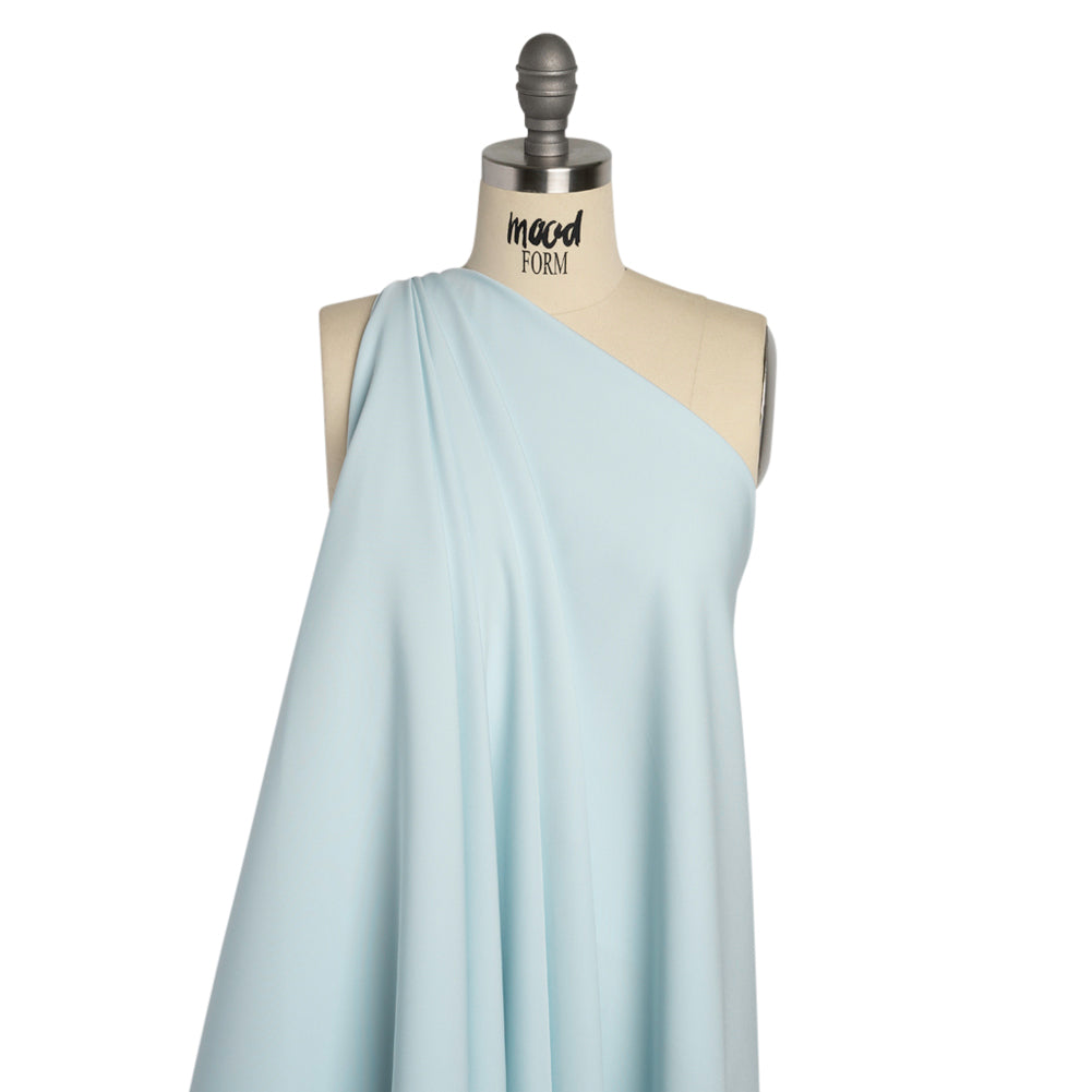 Stretch Recycled Polyester 4-Ply Crepe - Sky Blue - Premium Collection - Joann Fabrics