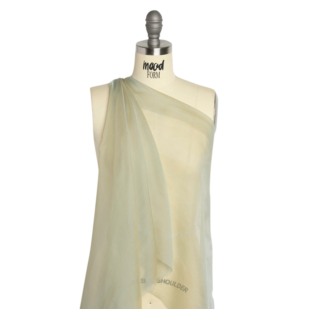 Chiffon-Like Silk Voile - Gray and Tan Iridescent - Adelaide Collection - Joann Fabrics