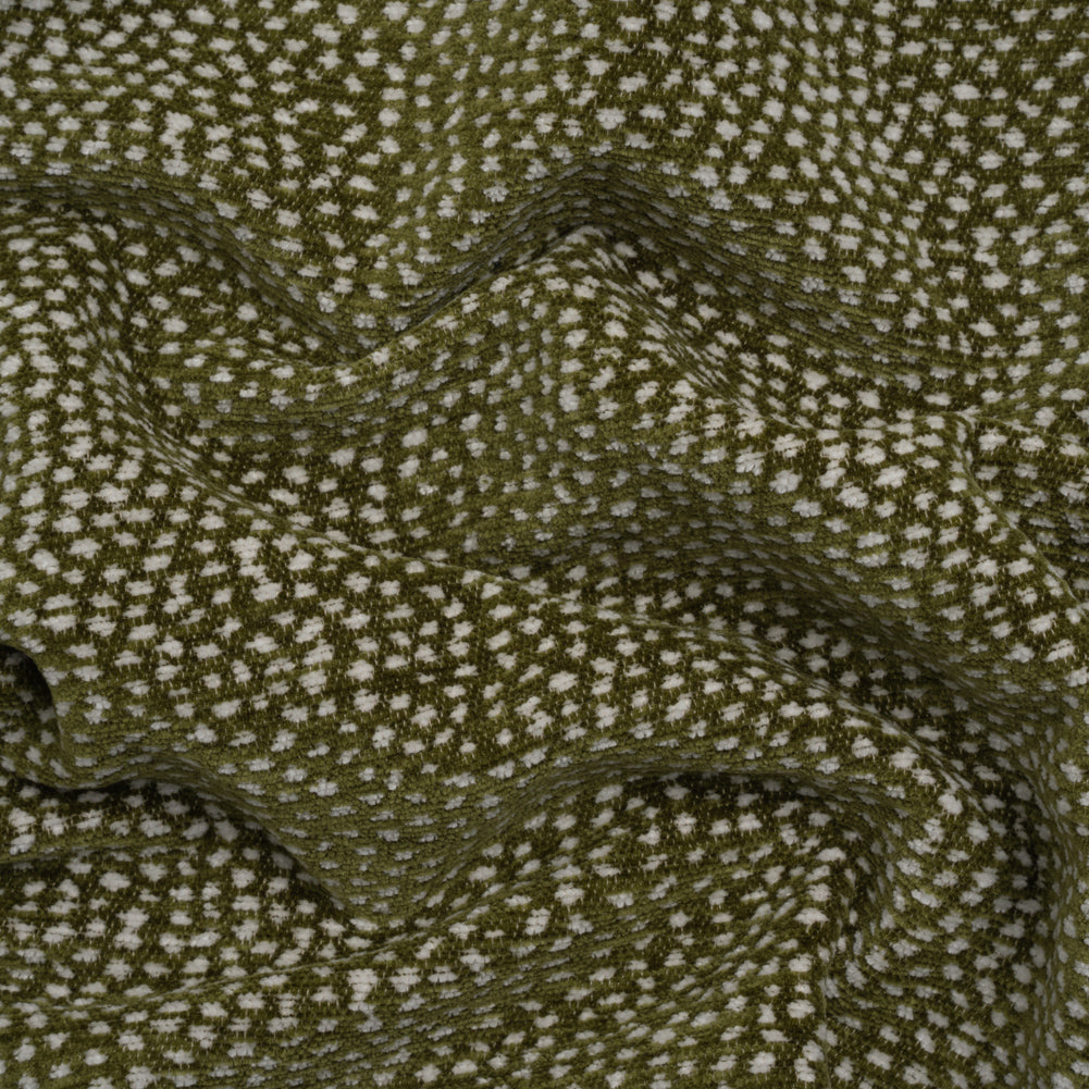 Upholstery Chenille - Dirty Martini Spotted - Remus Collection - Joann Fabrics