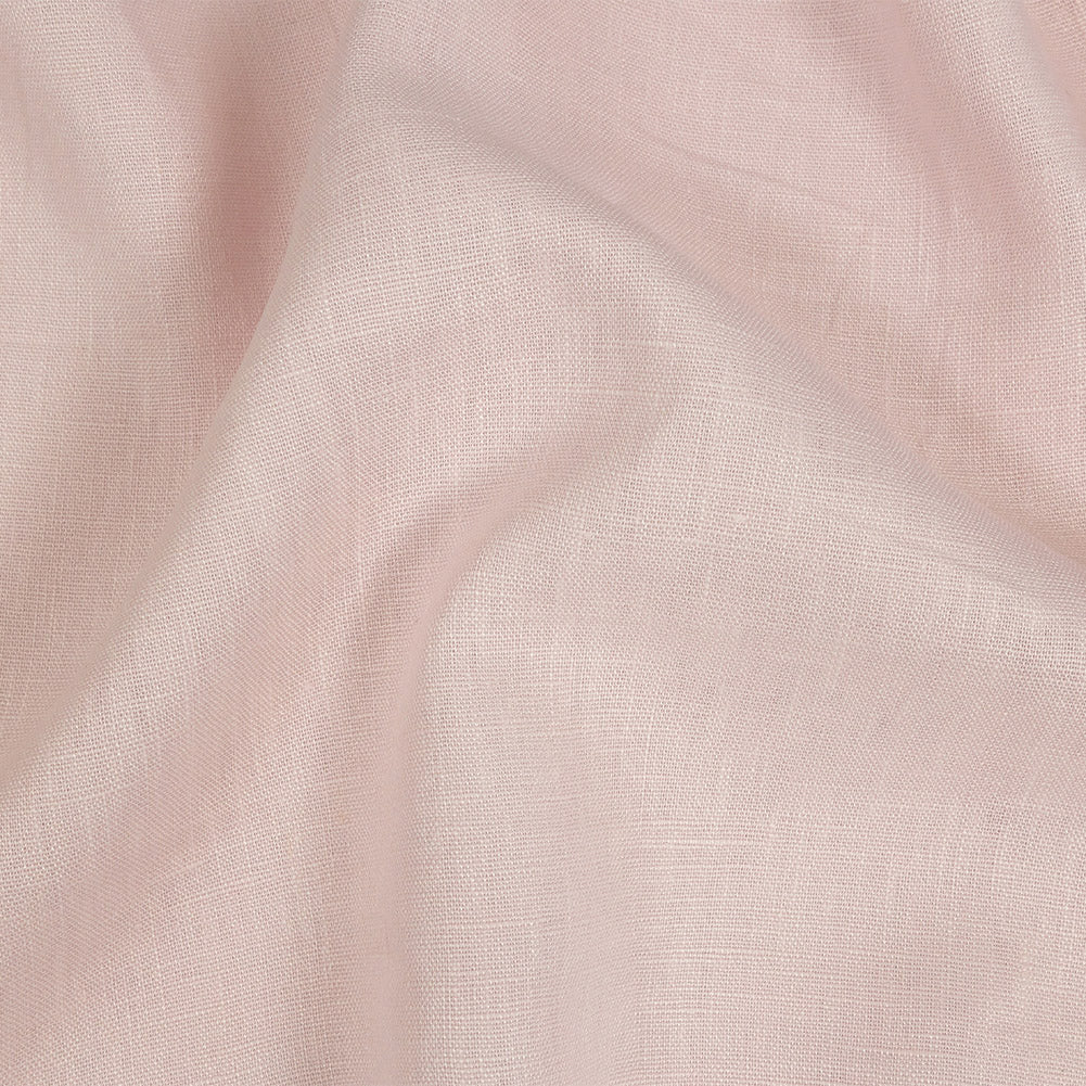 Medium Weight Linen Woven with Metallic Foiling - Light Pink and Silver - Bianca Collection - Joann Fabrics
