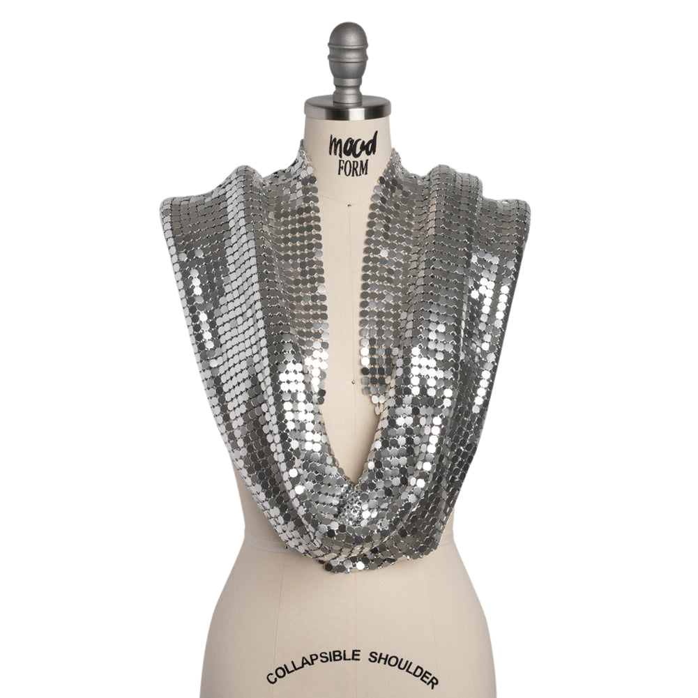Aluminum Chainmail Fabric, 8mm Tubular - Silver - Joan Collection - Joann Fabrics