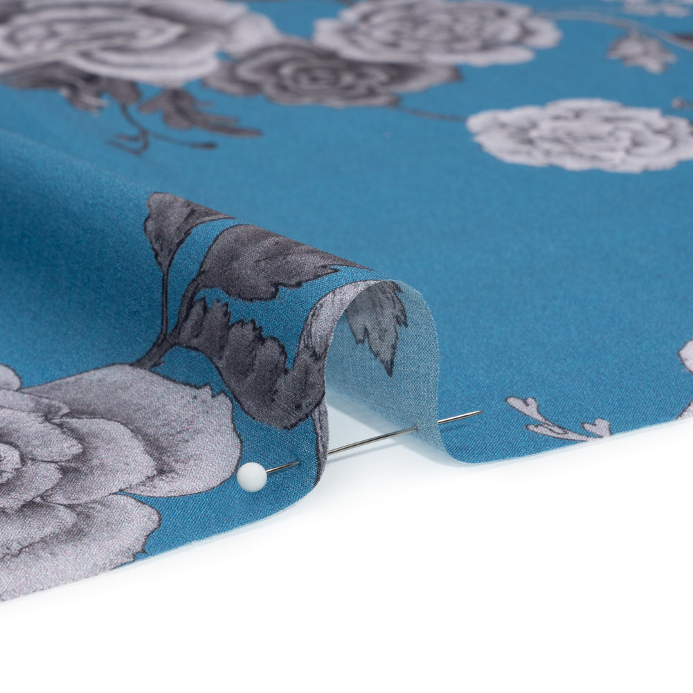 Mood Exclusive Blue Gardener's Gift Cotton Voile - Joann Fabrics