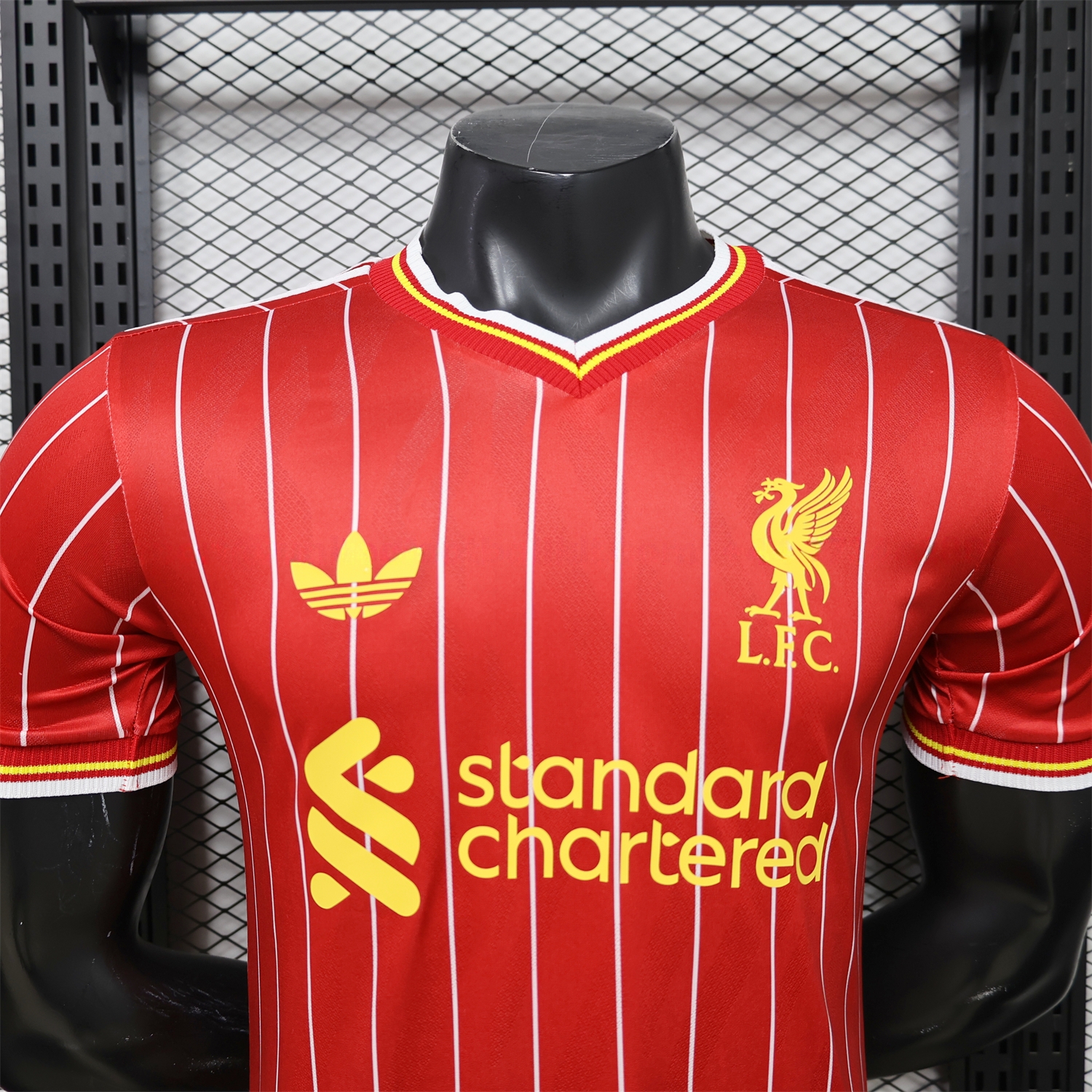 Liver.pool 26-27 Terrace Icon Retro Casual Style Red Jersey - Player Version - UnitedFutballJersey