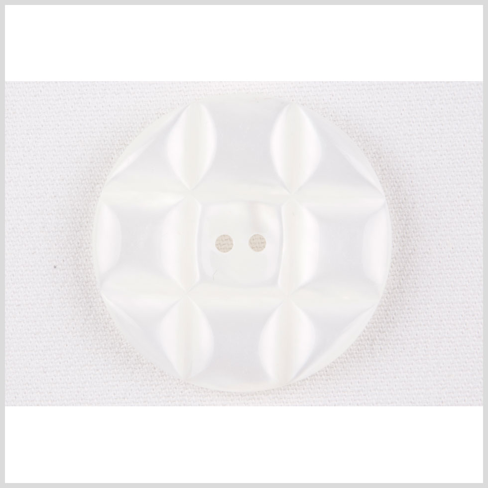 Clear White Plastic Button - 44L/28mm - Joann Fabrics