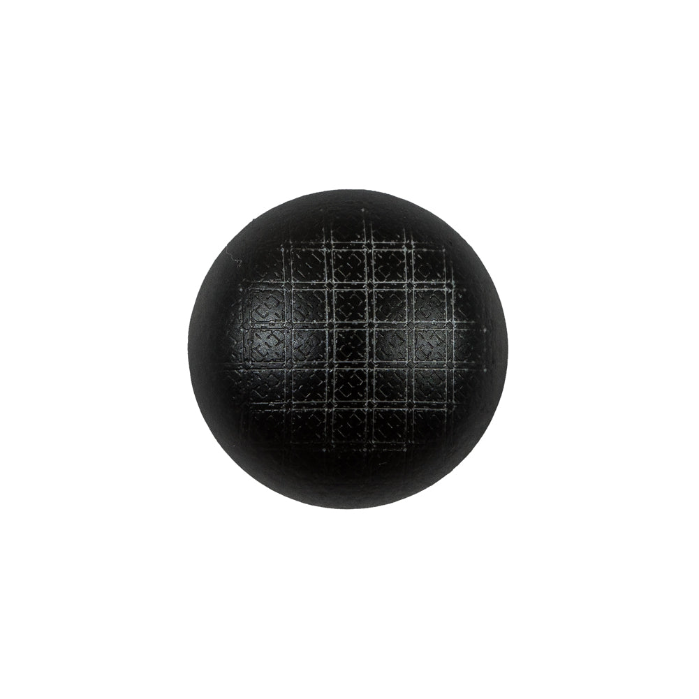 Italian Black Checkered Plastic Button - 32L/20mm - Joann Fabrics