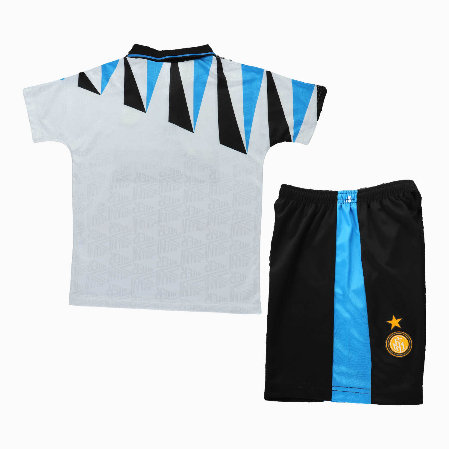 Retro Inter Milan 1992-93 Away Kids Kit - UnitedFutballJersey