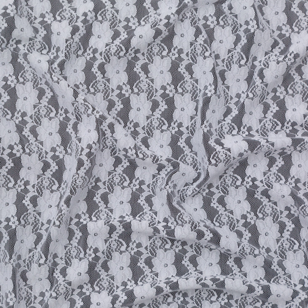 Stretch Lace - Lunar Rock Gray Floral - Joann Fabrics