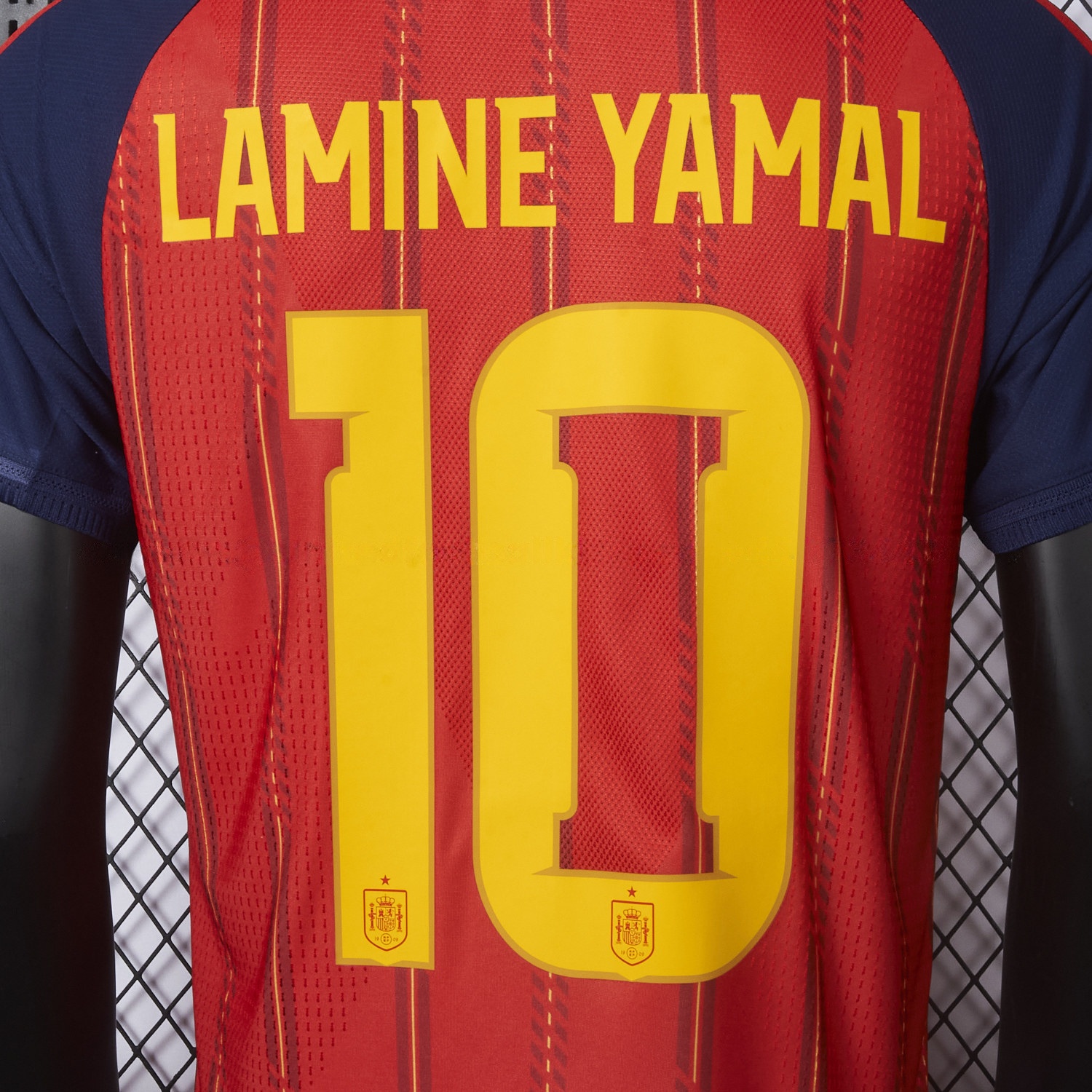 【Two-Crown Star】Spain 2026 Home Jersey - Player Version - UnitedFutballJersey