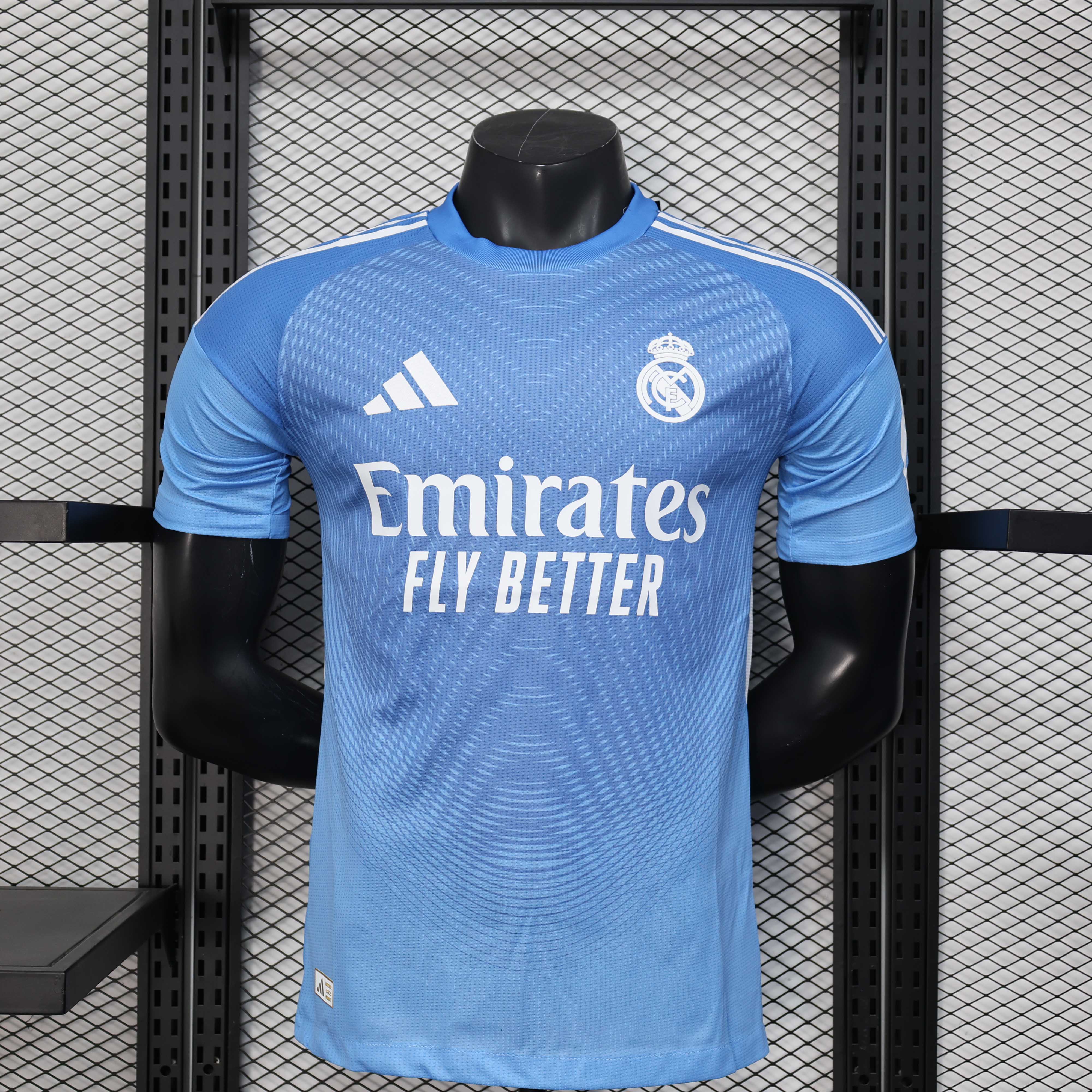 2025/2026 Player Version Real Madrid Special Edition Blue Football Jersey 1:1 Thai quality