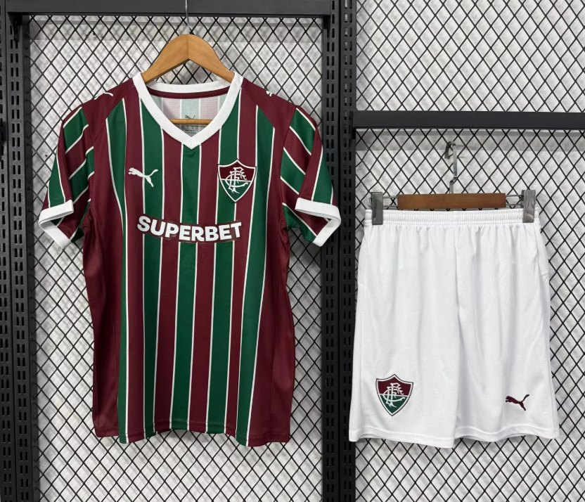 2026/2027 Fluminense Home Football Jersey 1:1 Thai Quality Kids Size
