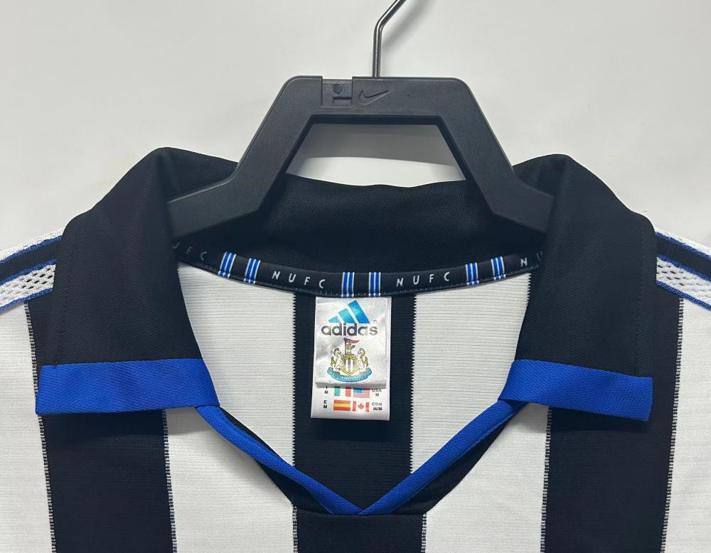 2000-2001 Retro Newcastle United Home Soccer Jersey 1:1 Thai Quality