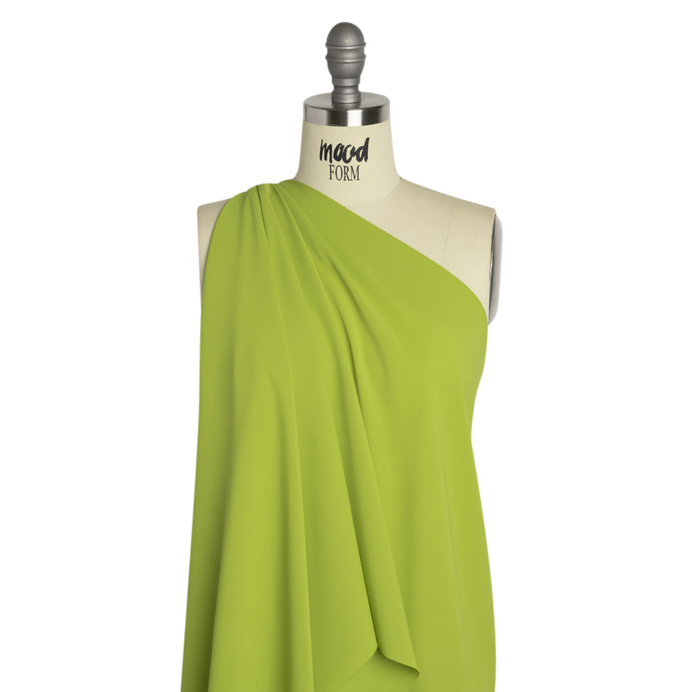 Polyester Double Georgette - Peridot Green - Mimosa Collection by Mood - Joann Fabrics