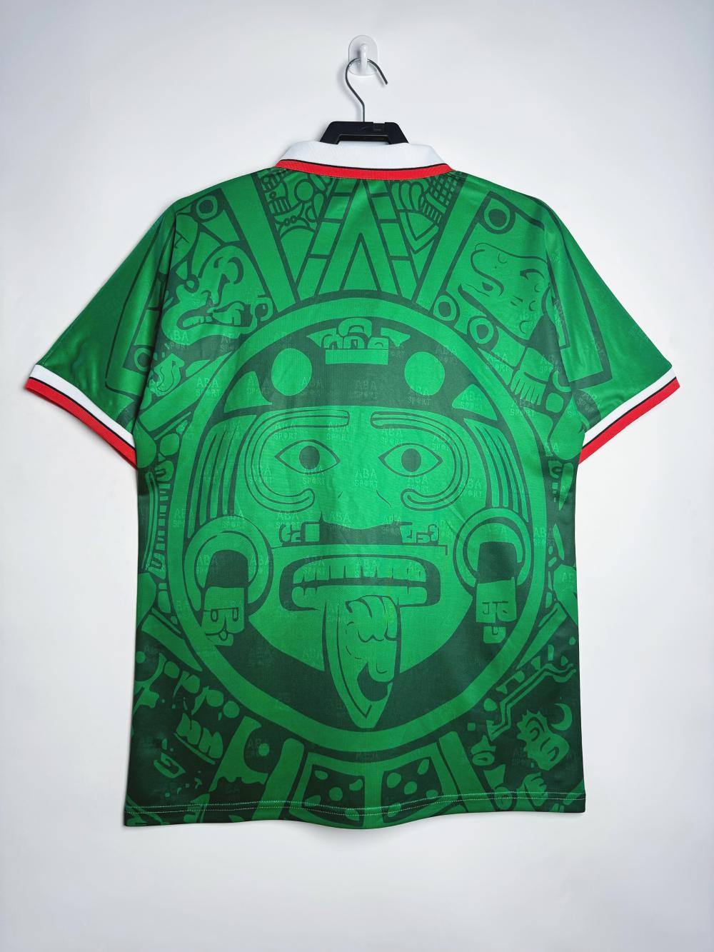 1998 Retro Mexico Home Soccer Jersey 1:1 Thai Quality
