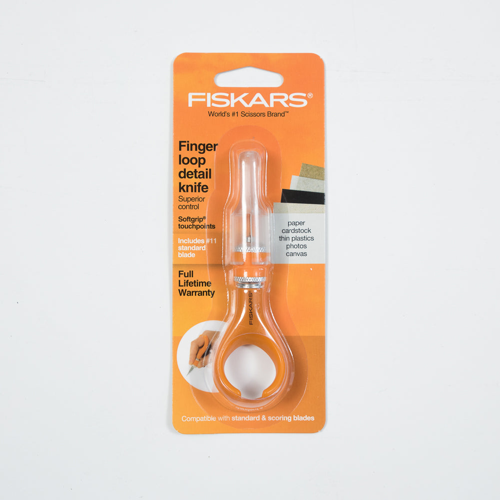 Fiskars Finger Loop Detail Knife - Joann Fabrics