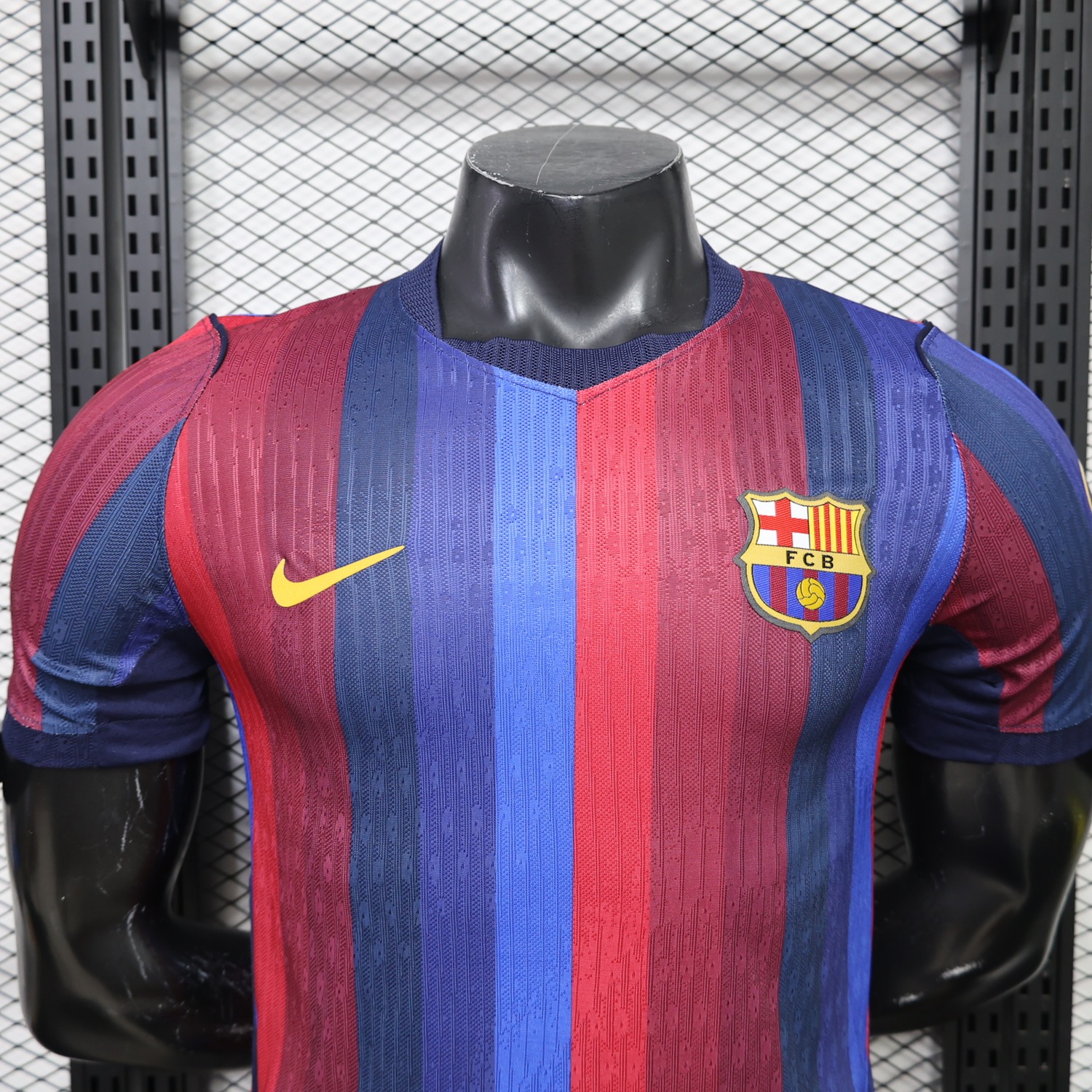 Barcelona 26-27 Home Unsponsored Jersey - Player Version - UnitedFutballJersey