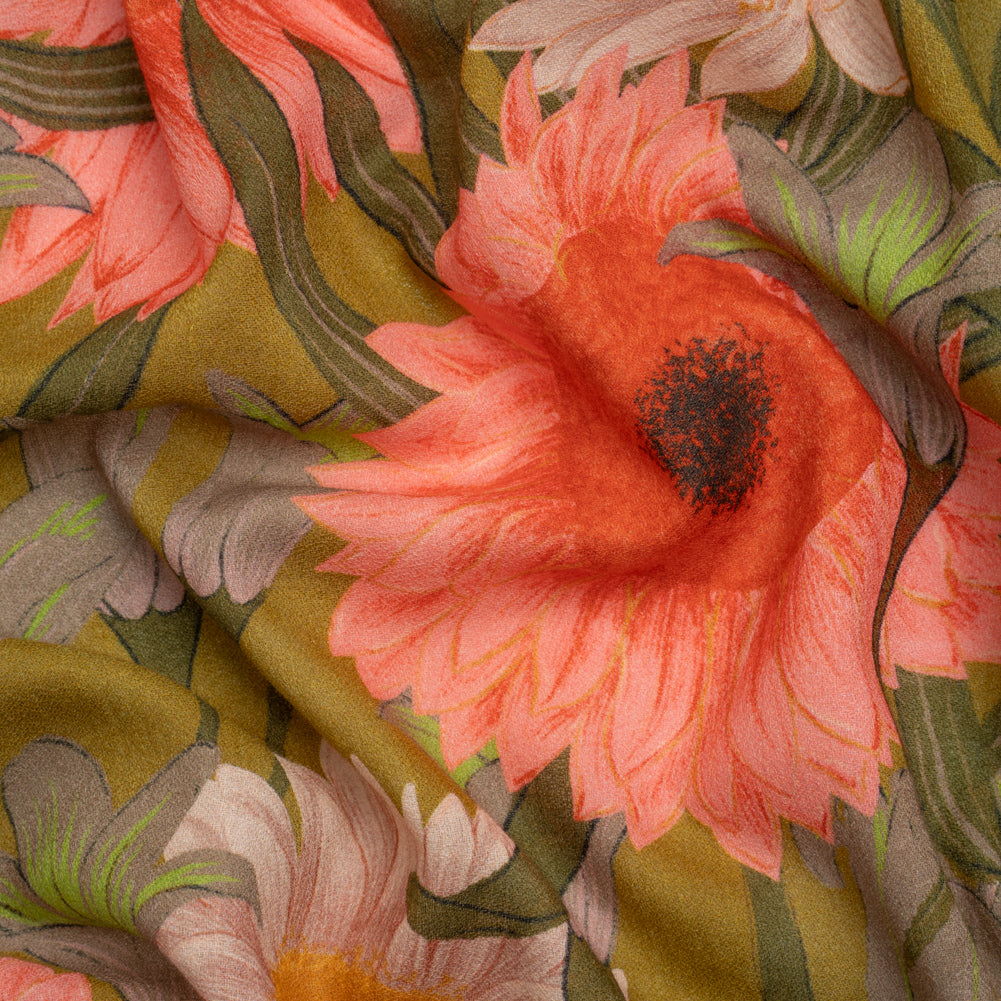 Mood Exclusive Flowers for Frances Cotton Crepe - Joann Fabrics