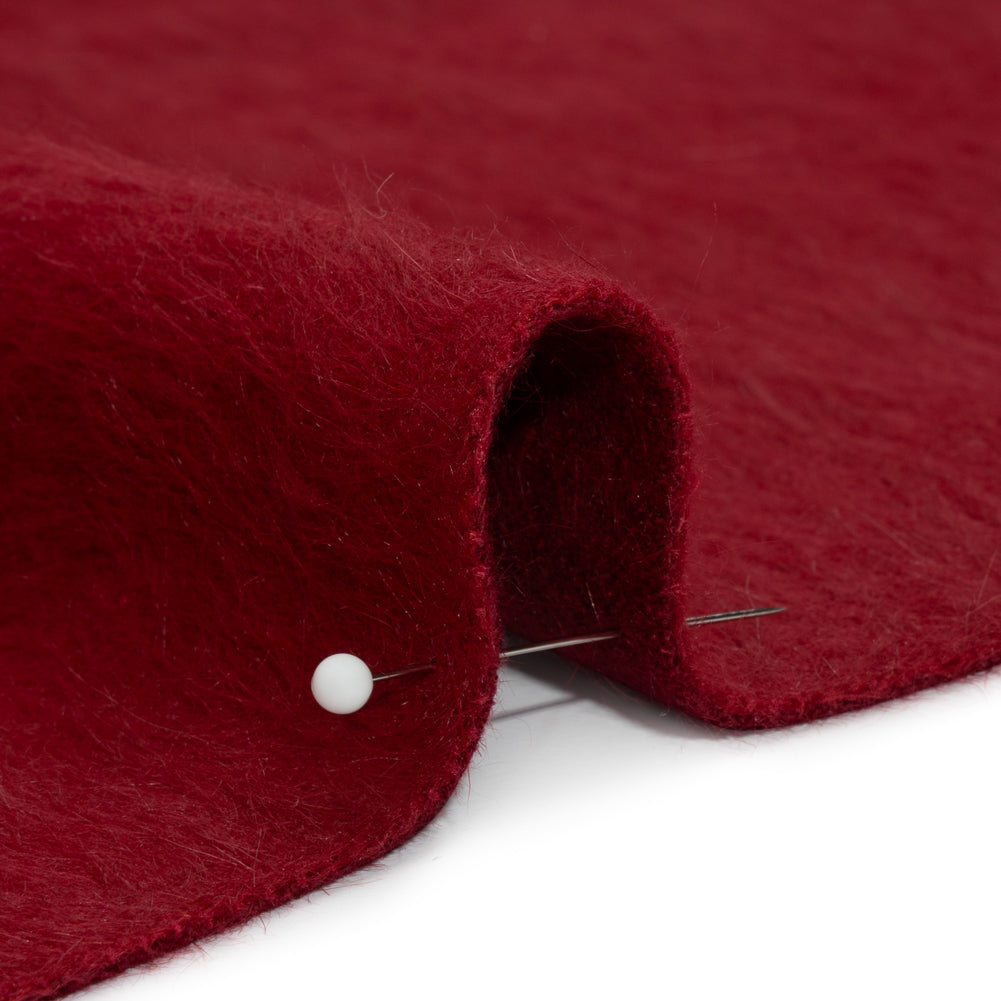 Red Fuzzy Blended Wool Coating - Joann Fabrics