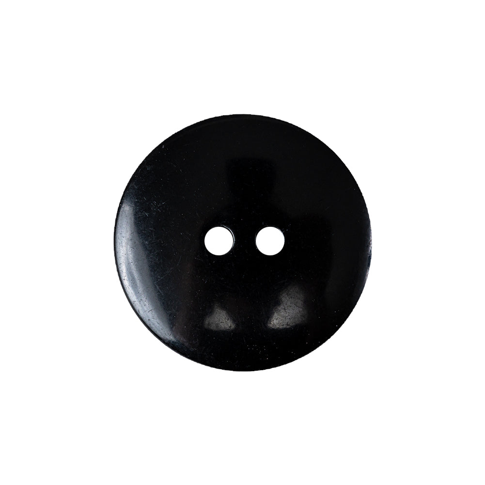 Carbon Black 2-Hole Channel Style Plastic Button - 36L/23mm - Joann Fabrics
