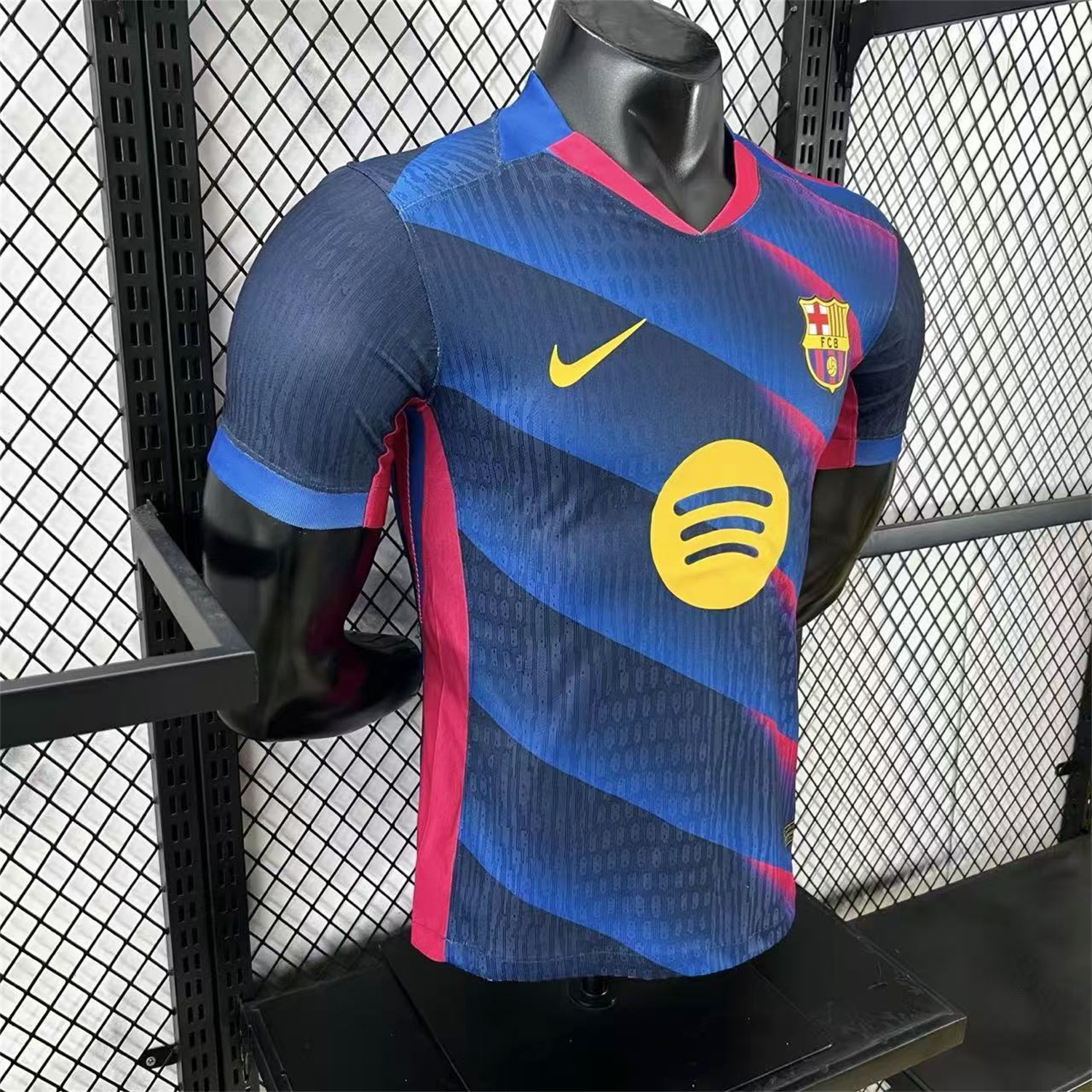 Barcelona 25-26 Red And Blue Twill Special Jersey - Player Version - UnitedFutballJersey