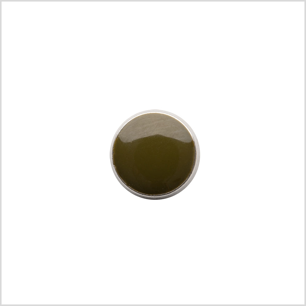 Italian Green Shank Back Button - 17L/10.5mm - Joann Fabrics