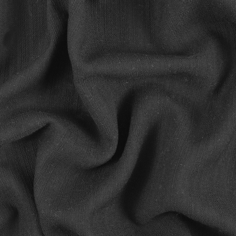 Black Wiry Wool Woven/Suiting - Joann Fabrics
