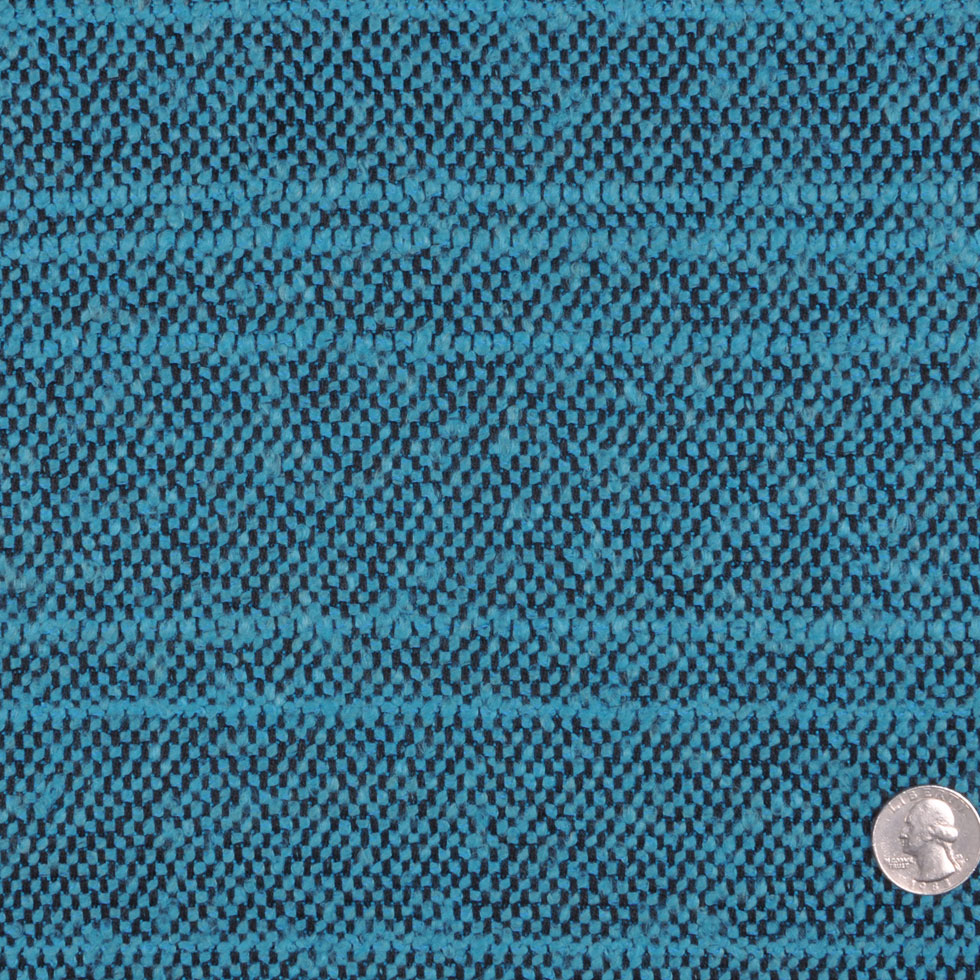 Aqua and Black Slubbed Polyester Woven - Joann Fabrics