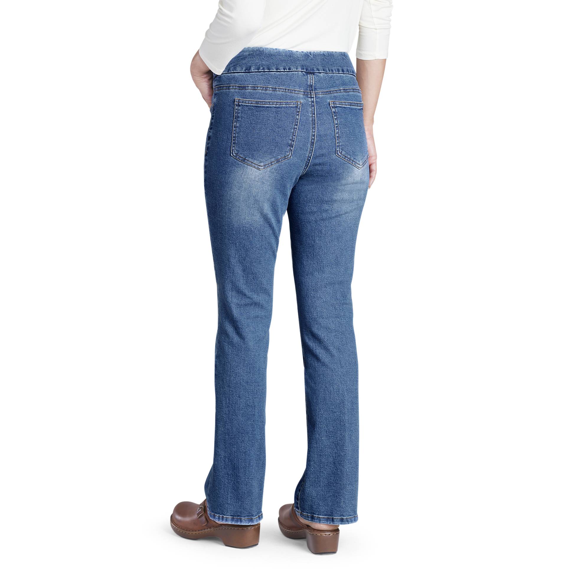Slim Sation Bootcut Denim Jeans - Northstyle Catalog