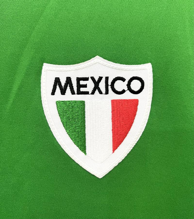 1970 Retro Mexico Home Soccer Jersey 1:1 Thai Quality