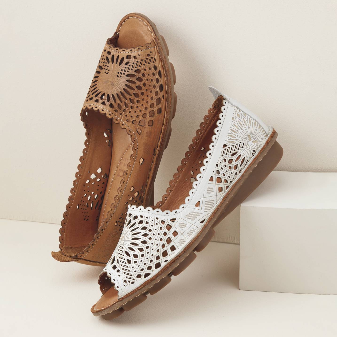 Lacy Leather Flats by Spring Step® - Northstyle Catalog