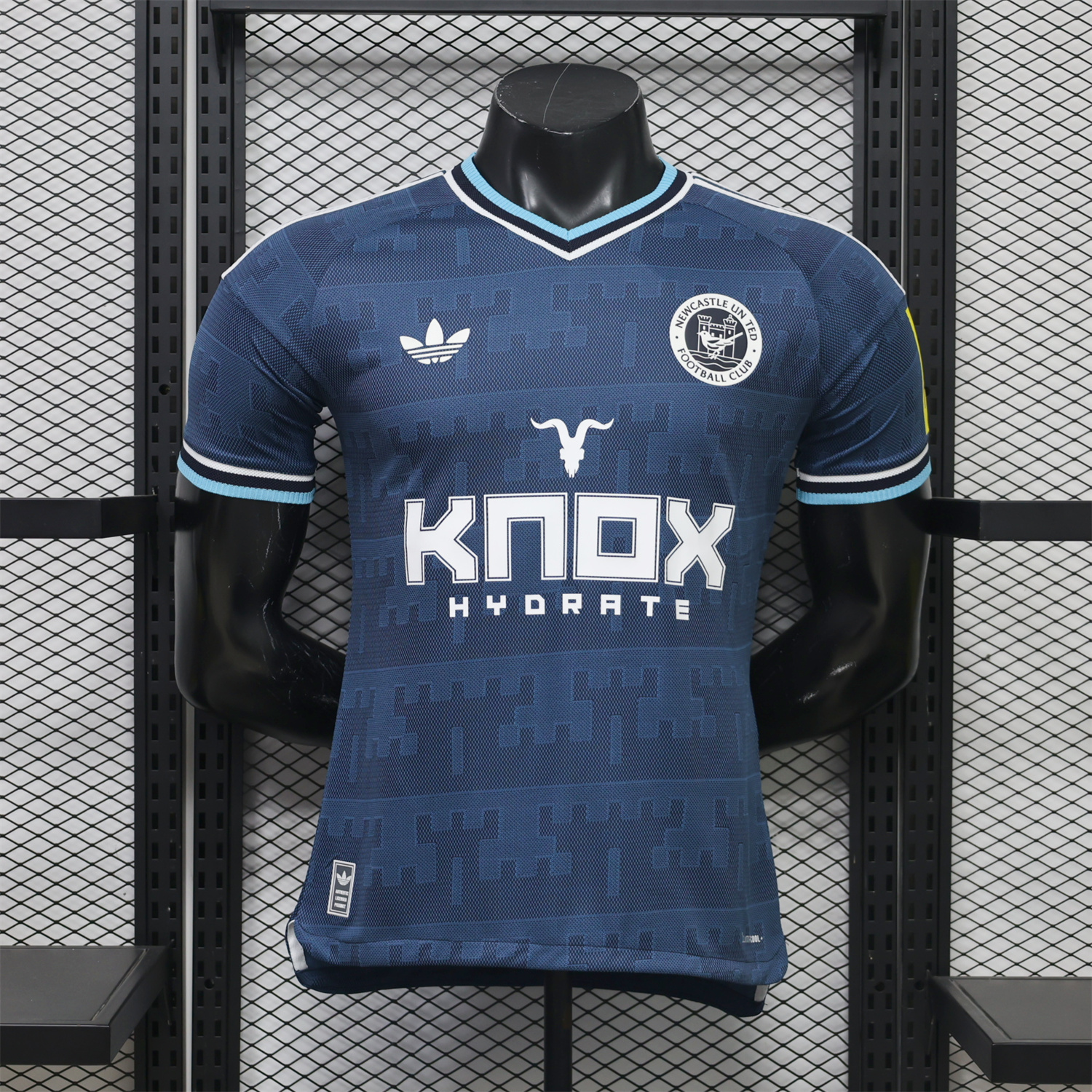 Newcastle United 26-27 Away Jersey With Sponsors - Player Version - UnitedFutballJersey