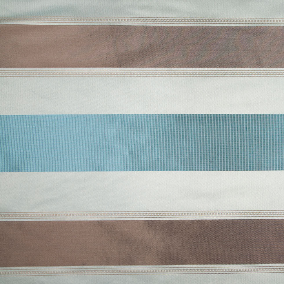 Turquoise/Taupe Stripes Woven - Joann Fabrics