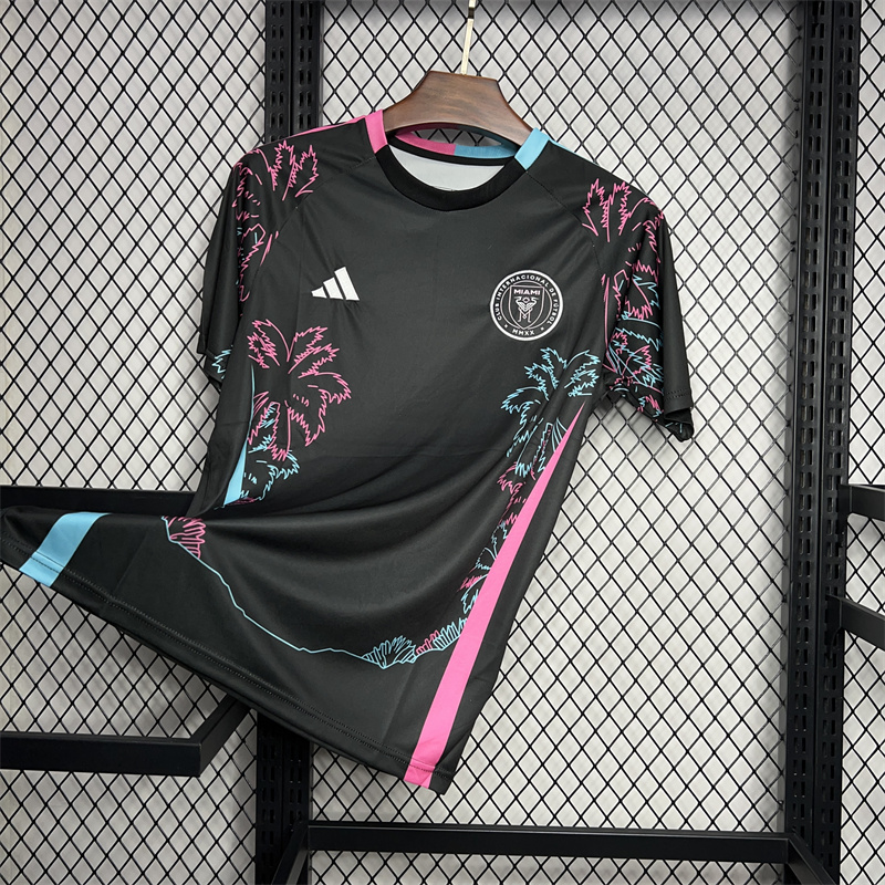 2024/2025 Inter Miami Special Edition Jersey Black And Pink 1:1 Thai Quality