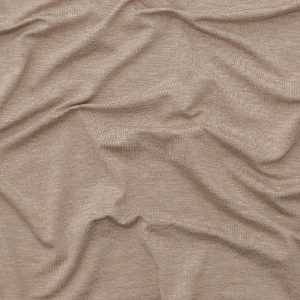 Italian Heather Taupe Stretch Viscose Jersey - Joann Fabrics