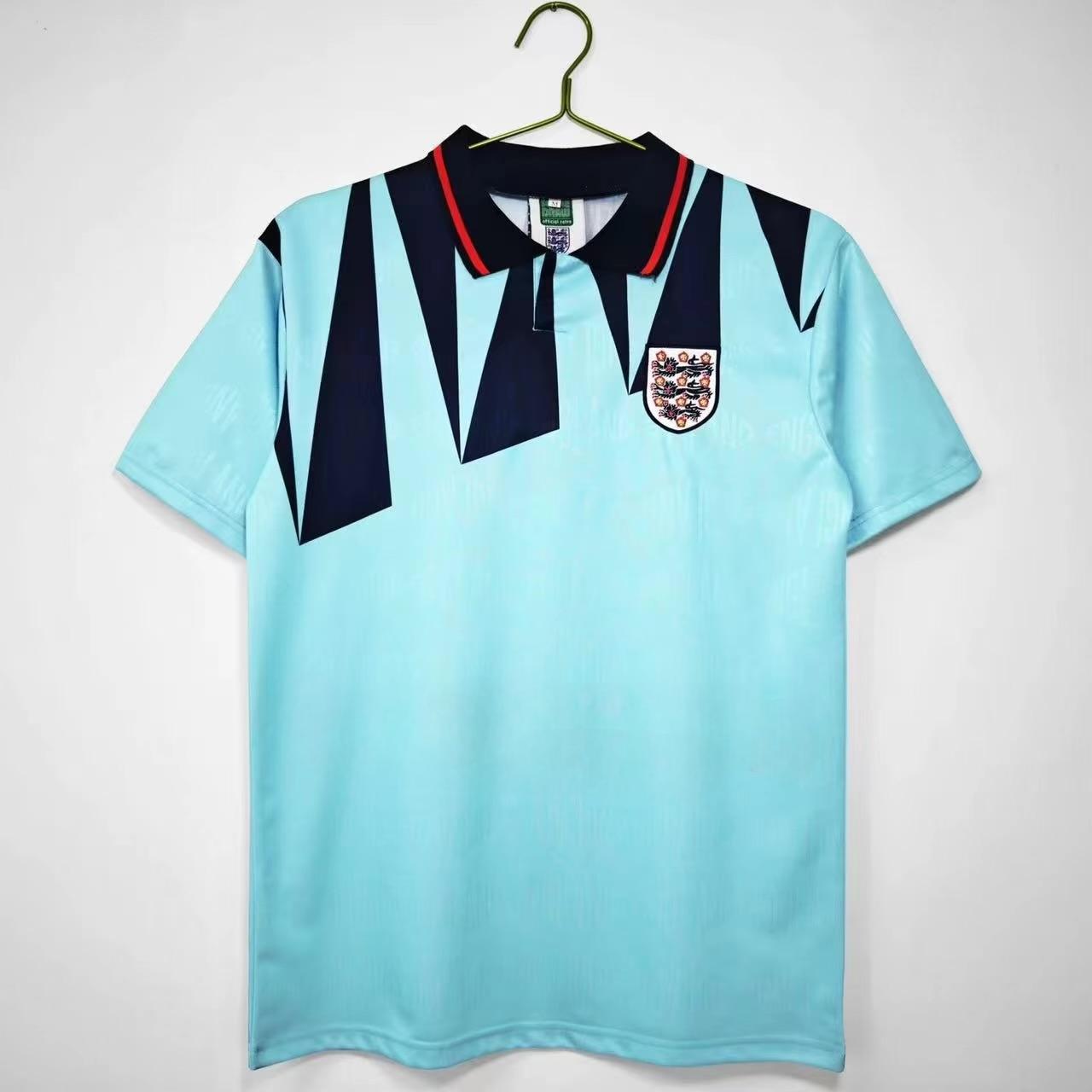1992 Retro England Third Away Soccer Jersey 1:1 Thai Quality