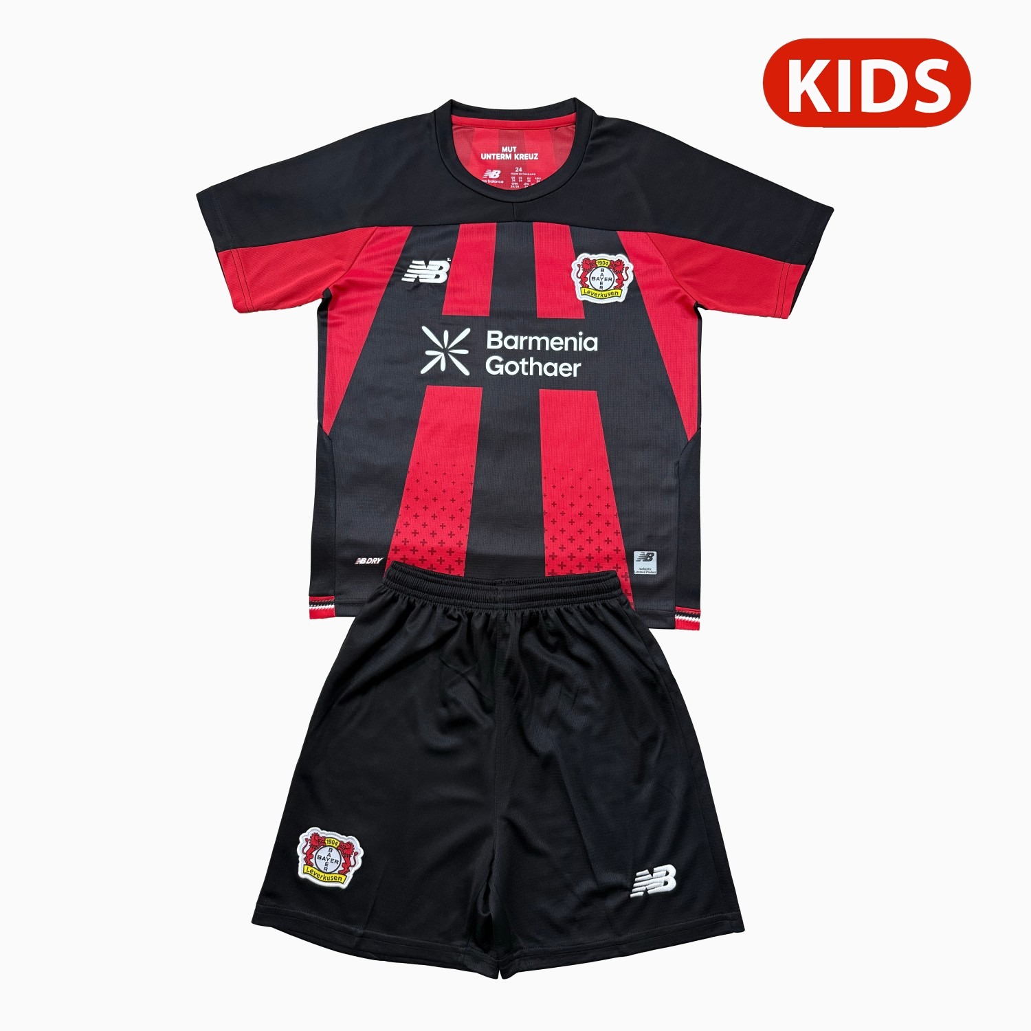 Bayer 04 Leverkusen 26-27 Home Kids Kit - UnitedFutballJersey