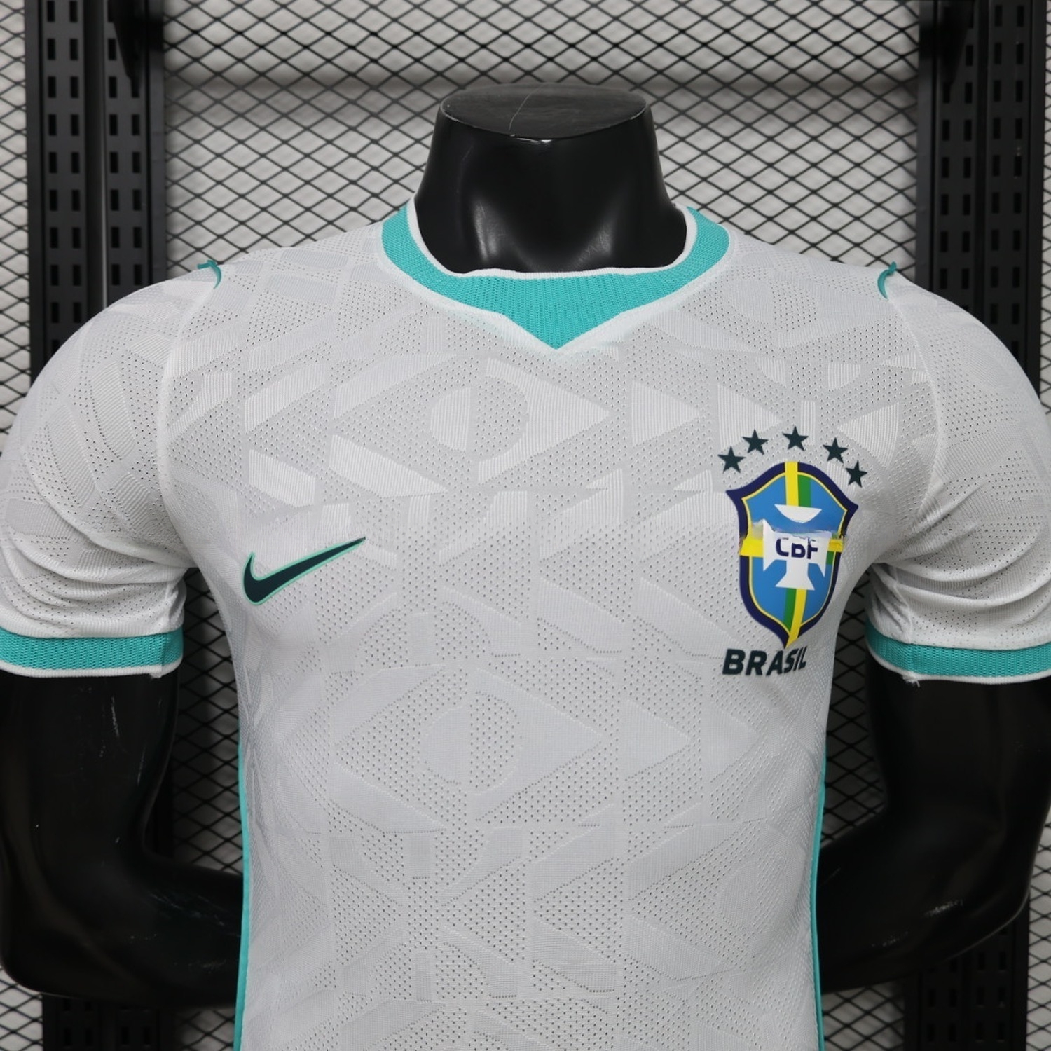 Brazil 2026 White Mint Special Jersey - Player Version - UnitedFutballJersey