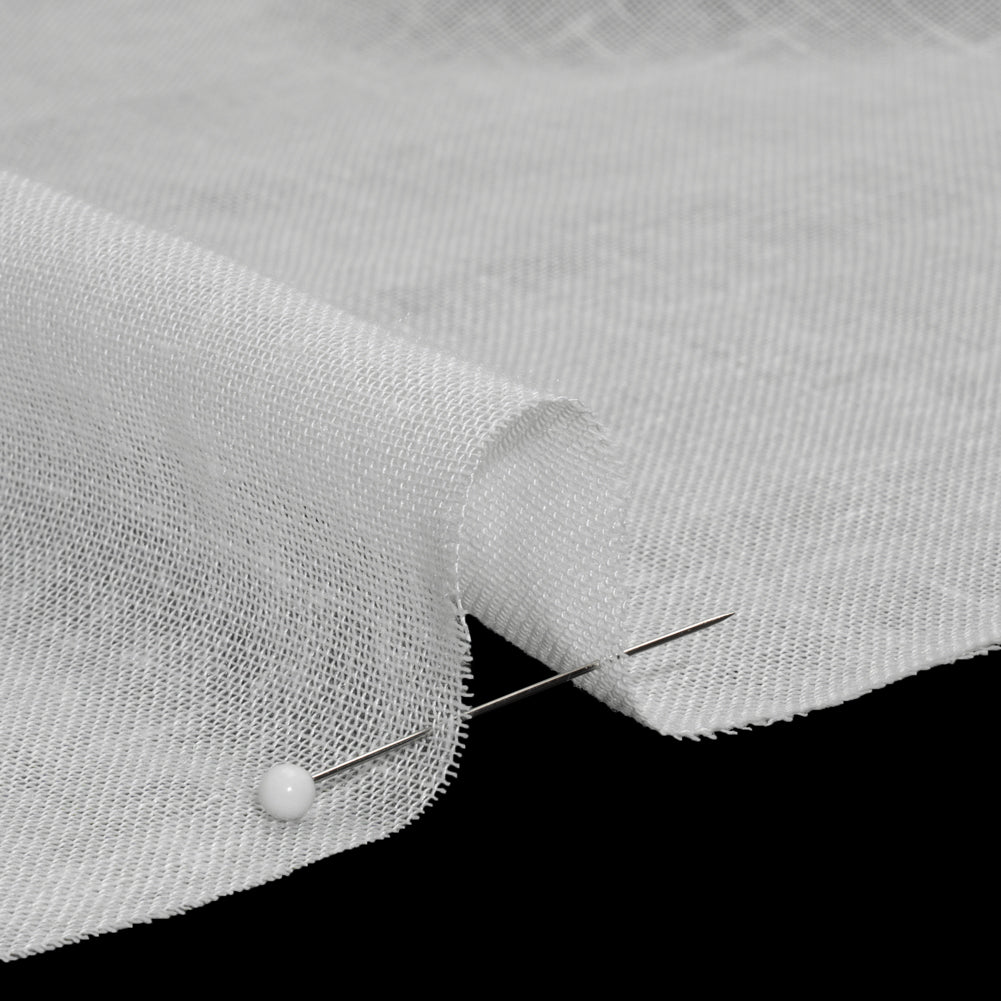 Gauzy Linen Blend Drapery Sheers Woven 118