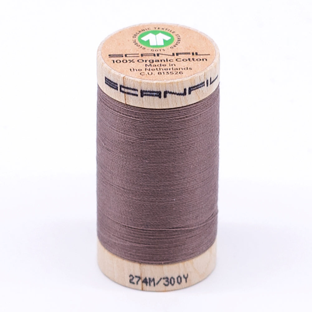 SCANFIL® 30wt Organic Pima Cotton Thread 300 yds - 4862 Antier - Joann Fabrics